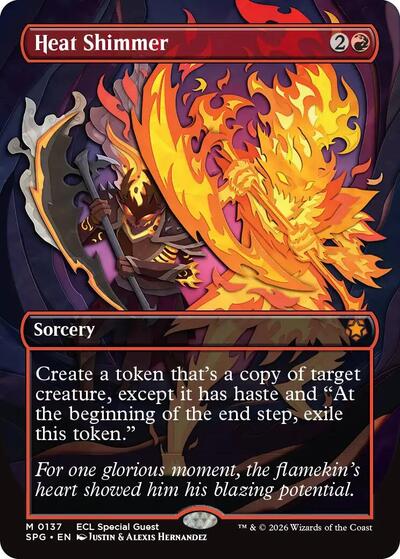 Heat Shimmer (Borderless) (Special Guests) Near Mint
