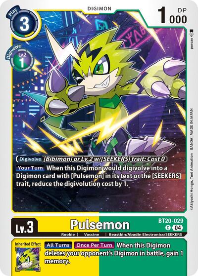 Pulsemon (Release Special Booster 2.5) Near Mint