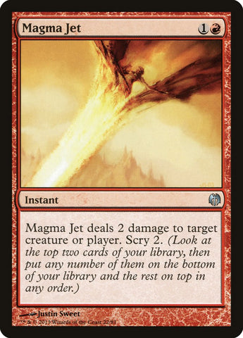 Magma Jet [Duel Decks : Héros contre Monstres] 