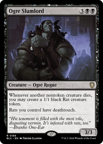 Ogre Slumlord [Bloomburrow Commander]