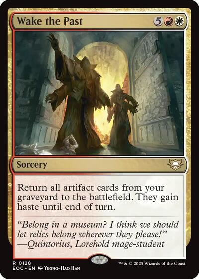 Wake the Past (Commander: Edge of Eternities) Near Mint - Nick Nack's Full Frontal Attack