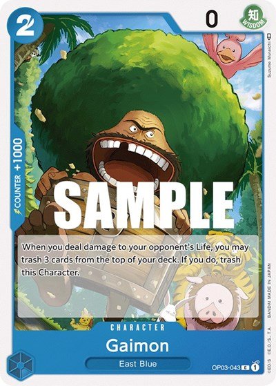 Gaimon (Pillars of Strength) Near Mint - Nick Nack's Full Frontal Attack