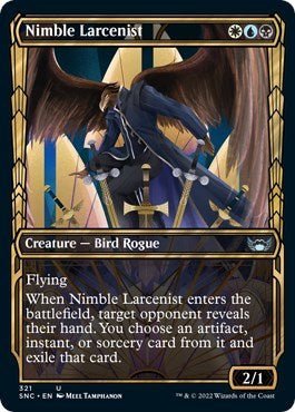 Nimble Larcenist (Showcase) (Streets of New Capenna) Near Mint - Nick Nack's Full Frontal Attack