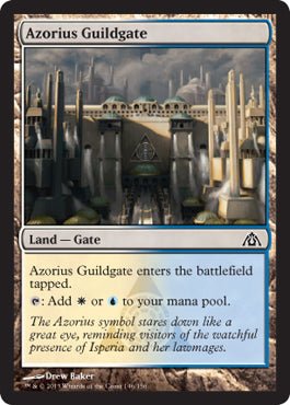 Azorius Guildgate (Dragon's Maze) Near Mint - Nick Nack's Full Frontal Attack