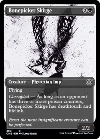 Bonepicker Skirge (Showcase) (Phyrexia: All Will Be One) Near Mint - Nick Nack's Full Frontal Attack