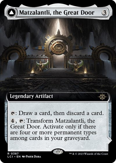Matzalantli, the Great Door (Extended Art) (The Lost Caverns of Ixalan) Near Mint