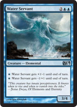 Water Servant (Magic 2014 Core Set) Near Mint - Nick Nack's Full Frontal Attack