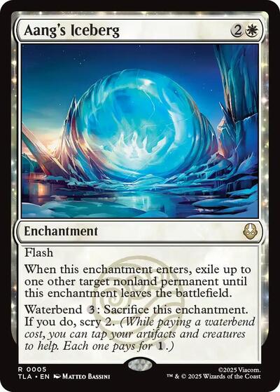 Aang's Iceberg (Avatar: The Last Airbender) Near Mint - Nick Nack's Full Frontal Attack