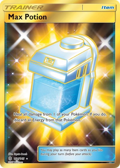 Max Potion (Secret) (SM - Guardians Rising) Near Mint Holofoil