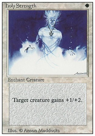 Holy Strength (Revised) Near Mint - Nick Nack's Full Frontal Attack