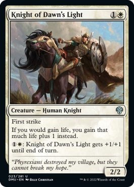 Knight of Dawn's Light (Dominaria United) Near Mint