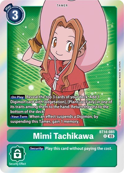 Mimi Tachikawa (Blast Ace) Near Mint Foil - Nick Nack's Full Frontal Attack