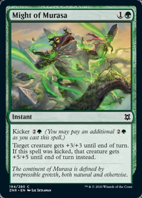 Might of Murasa (Zendikar Rising) Near Mint - Nick Nack's Full Frontal Attack