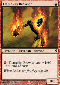 Flamekin Brawler (Lorwyn) Light Play