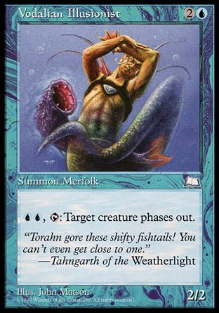 Vodalian Illusionist (Weatherlight) Light Play - Nick Nack's Full Frontal Attack