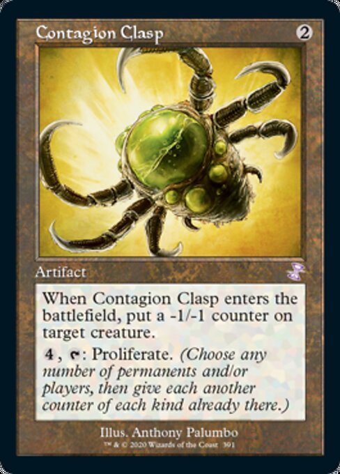 Contagion Clasp (Time Spiral Remastered) Near Mint - Nick Nack's Full Frontal Attack