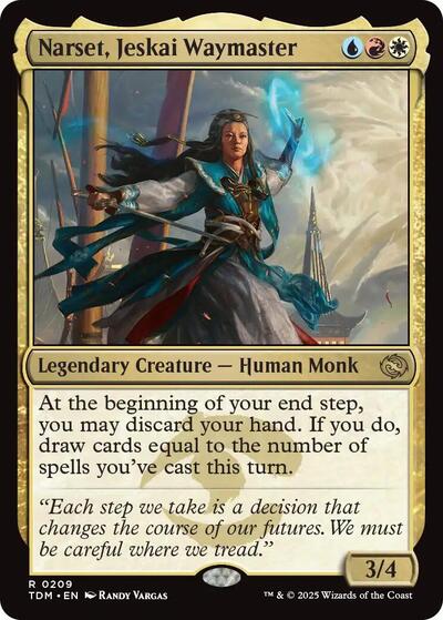 Narset, Jeskai Waymaster (Tarkir: Dragonstorm) Near Mint Foil - Nick Nack's Full Frontal Attack