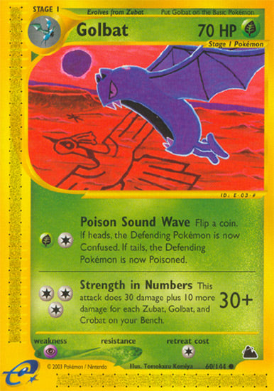 Golbat (Skyridge) Light Play