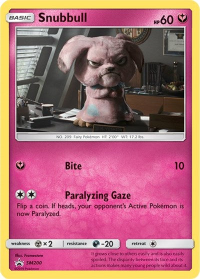 Snubbull - SM200 (In-Store Event Promo) (SM Promos) Near Mint Holofoil