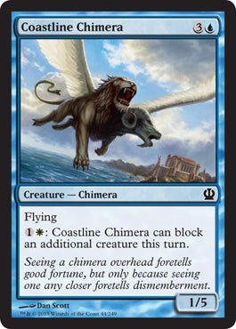 Coastline Chimera (Theros) Near Mint - Nick Nack's Full Frontal Attack