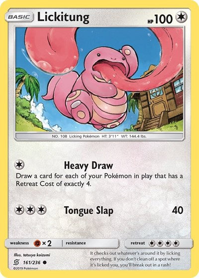 Lickitung (SM - Unified Minds) Near Mint