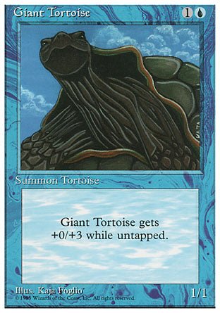 Giant Tortoise (4th Edition) Light Play - Nick Nack's Full Frontal Attack