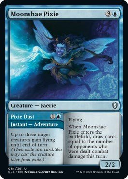 Moonshae Pixie (Commander Legends: Battle for Baldur's Gate) Near Mint - Nick Nack's Full Frontal Attack