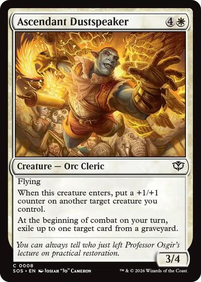 Ascendant Dustspeaker (Secrets of Strixhaven) Near Mint