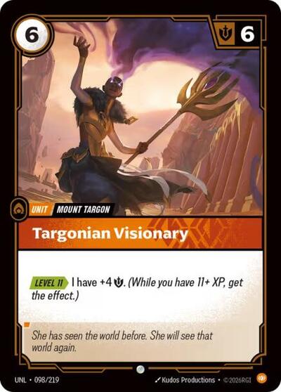 Targonian Visionary (Unleashed) Near Mint