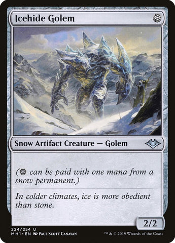 Golem peau de glace [Horizons modernes] 