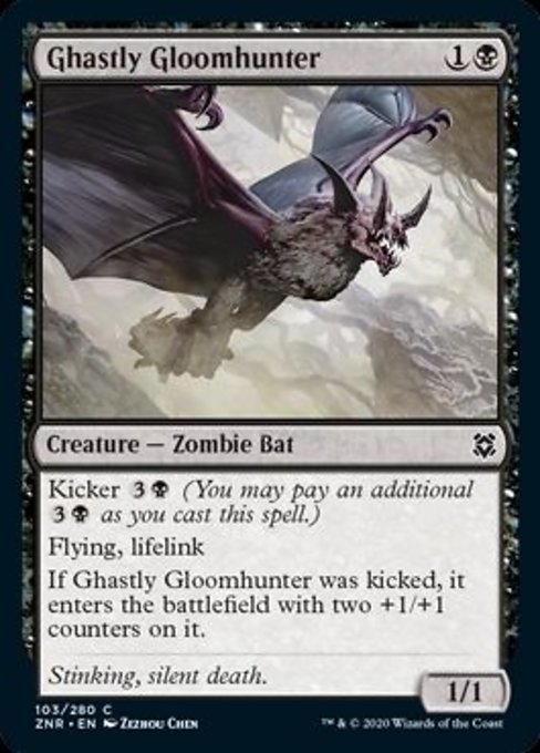 Ghastly Gloomhunter (Zendikar Rising) Near Mint - Nick Nack's Full Frontal Attack