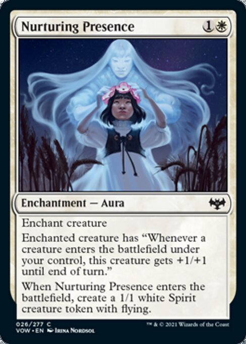 Nurturing Presence (Innistrad: Crimson Vow) Near Mint - Nick Nack's Full Frontal Attack