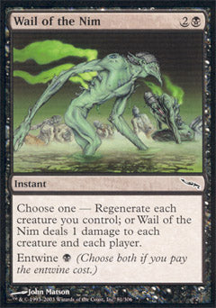 Wail of the Nim (Mirrodin) Light Play