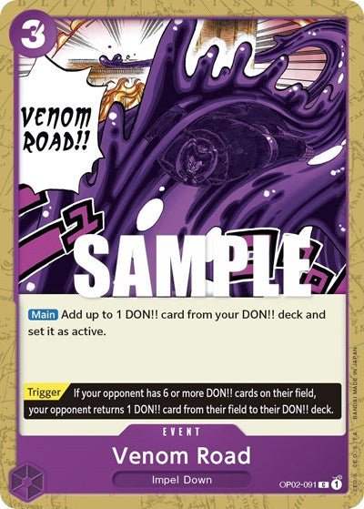 Venom Road (Paramount War) Near Mint - Nick Nack's Full Frontal Attack