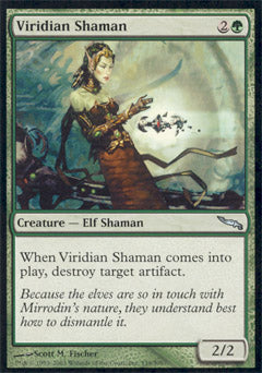 Viridian Shaman (Mirrodin) Light Play