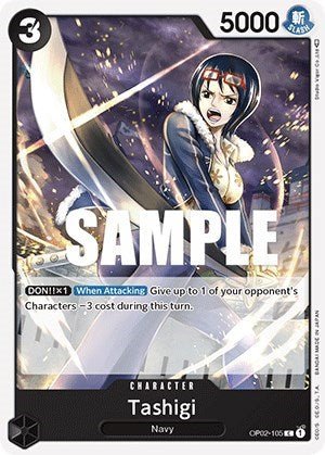 Tashigi (Paramount War) Near Mint - Nick Nack's Full Frontal Attack