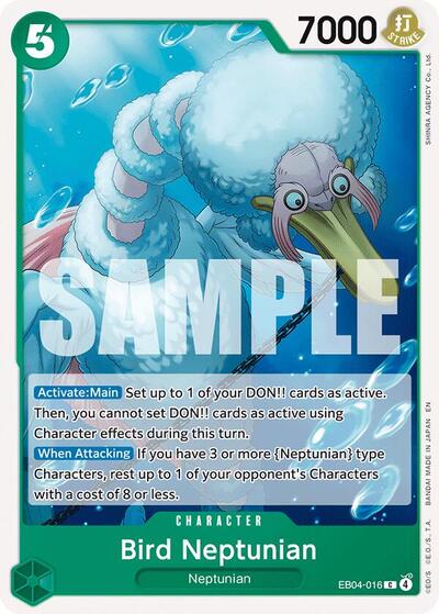 Bird Neptunian (The Azure Sea's Seven) Near Mint - Nick Nack's Full Frontal Attack