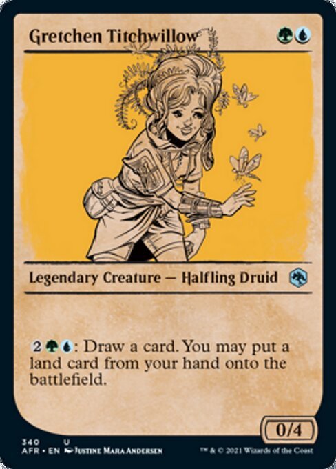 Gretchen Titchwillow (Showcase) (Adventures in the Forgotten Realms) Near Mint - Nick Nack's Full Frontal Attack