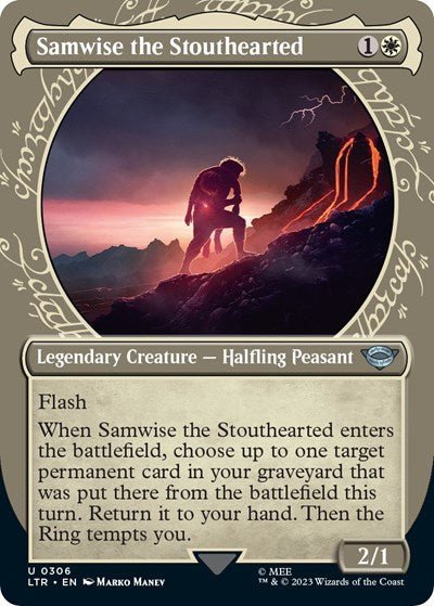 Samwise the Stouthearted (Showcase) (Universes Beyond: The Lord of the Rings: Tales of Middle - earth) Near Mint - Nick Nack's Full Frontal Attack