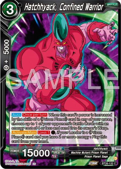 Hatchhyack, Confined Warrior (Ultimate Advent) Near Mint - Nick Nack's Full Frontal Attack