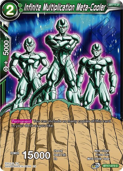 Infinite Multiplication Meta-Cooler (BT17-073) (Ultimate Squad) Near Mint
