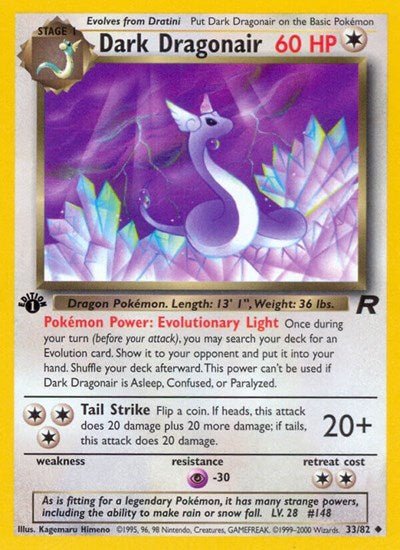Dark Dragonair (Team Rocket) Light Play Unlimited - Nick Nack's Full Frontal Attack