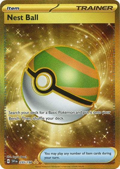 Nest Ball - 255 (Scarlet and Violet: Base Set) Near Mint Holofoil