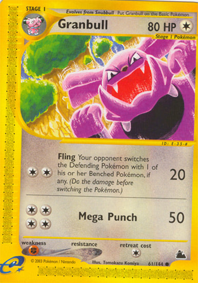 Granbull (Skyridge) Light Play