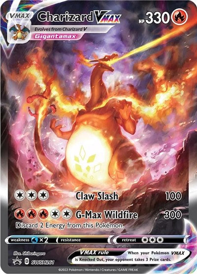 Charizard VMAX - SWSH261 (SWSH: Sword & Shield Promo Cards) Near Mint Holofoil