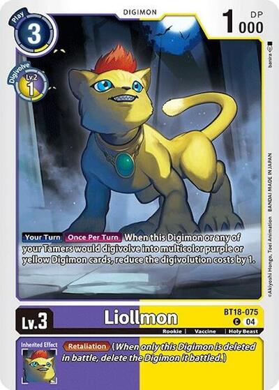 Liollmon (Release Special Booster 2.0) Near Mint