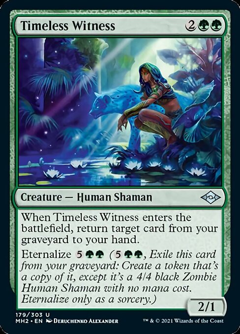 Timeless Witness (Modern Horizons 2) Near Mint Foil