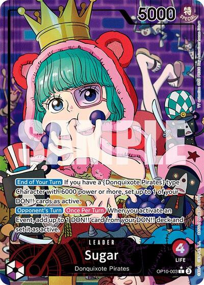 Sugar (003) (Parallel) (Royal Blood) Near Mint Foil