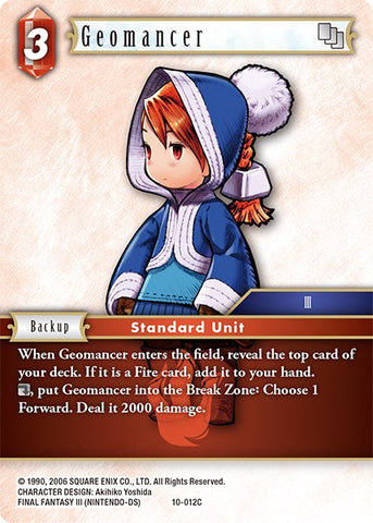 Geomancer (Refia) [Opus X]