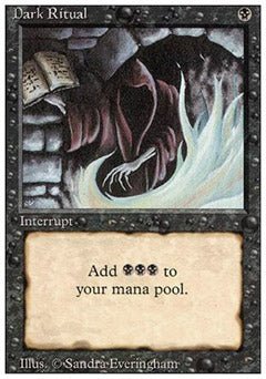 Dark Ritual (Revised) Medium Play - Nick Nack's Full Frontal Attack